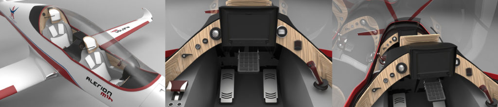 Le cockpit d’#AlérionM1h est à la pointe de la technologie, du plaisir de #piloter et de la sécurité, il est le domaine de prédilection de son pilote et le bureau volant de son passager. 🛩